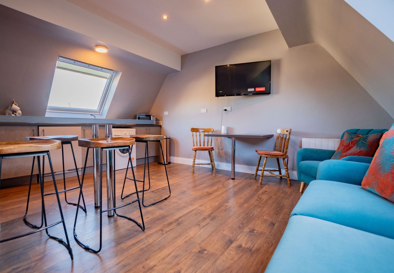 Apartment in Galway City - LOCATION! 2 bed/1 bath City Loft Apartment. 2 min walk to the Latin Quarter and Eyre Square. 