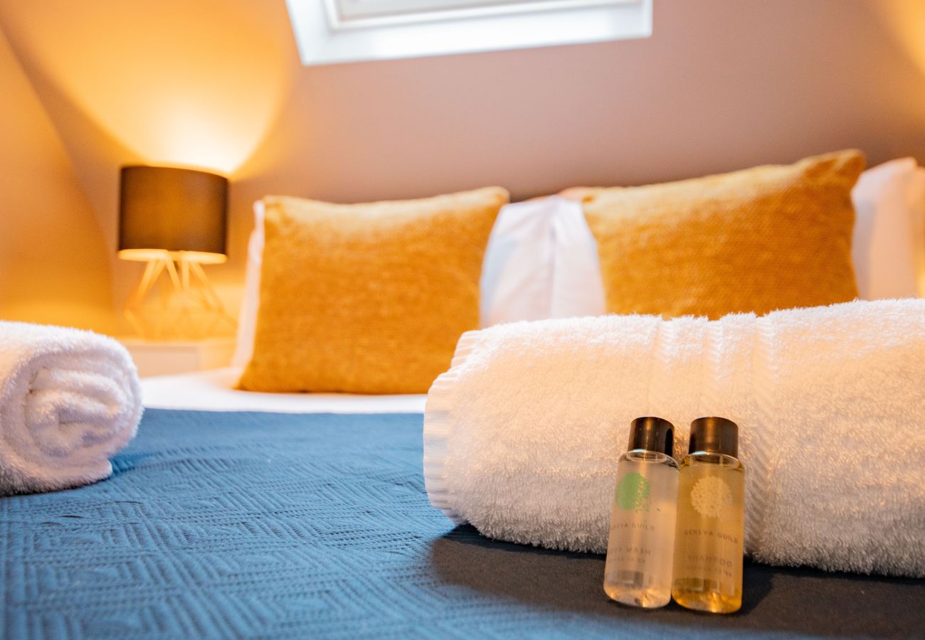 Apartment in Galway City - LOCATION! 2 bed/1 bath City Loft Apartment. 2 min walk to the Latin Quarter and Eyre Square. 